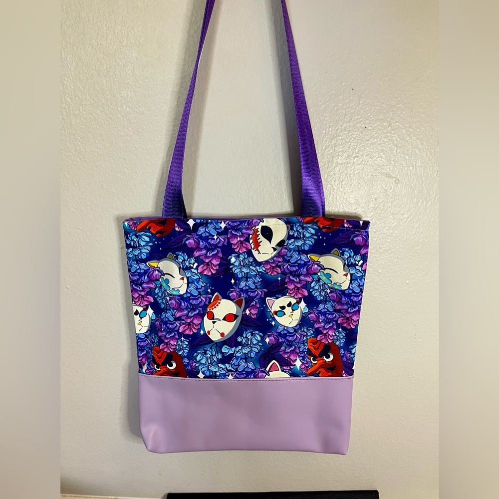 Demon slayer tote bag